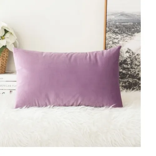 Almohadón Velvet Violet en Violeta - Textiles, Uruguay | Finkel
