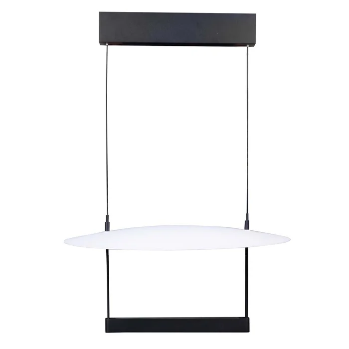 Lampara De Techo Metal Blanco Luna D600 en Blanco - Lámparas colgantes, Uruguay | Divino