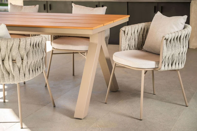 MESA COMEDOR GRAFITO - EXTERIOR - 2.00 X 0.90 MTS en Gris - Muebles para el exterior, Uruguay | La Iberica, vista 19