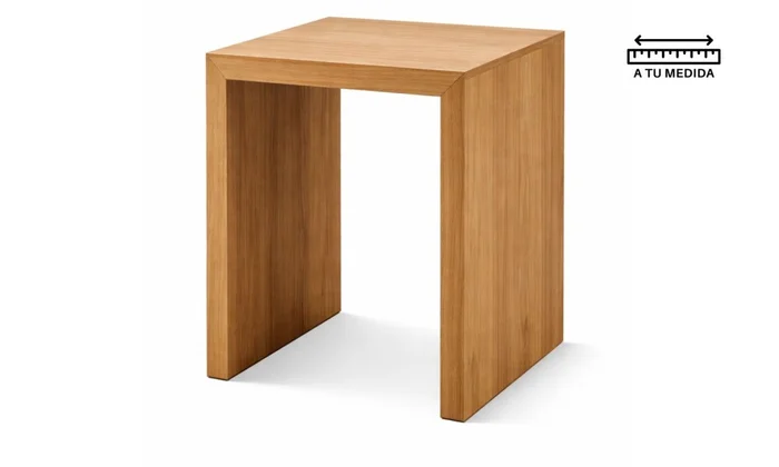 Mesa Lateral AMBAY Natural en Madera natural - Mesas de living, Uruguay | Finkel