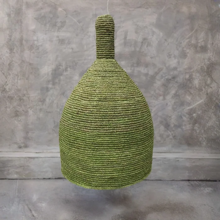 Lámpara de Sisal Tulum Green | Casakos en Verde oliva - Lámparas colgantes, Uruguay | Casakos, vista 4