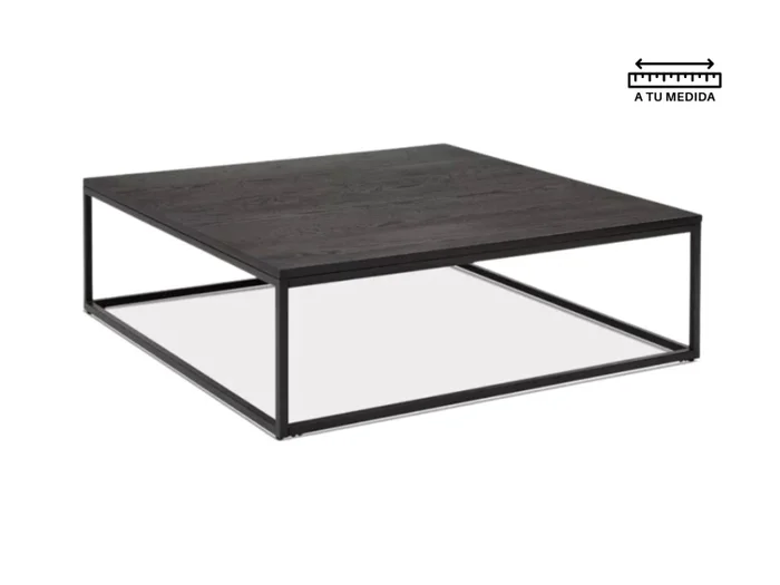 Mesa de Living BLACK Cuadrada en Negro - Mesas de living, Uruguay | Finkel, vista 2