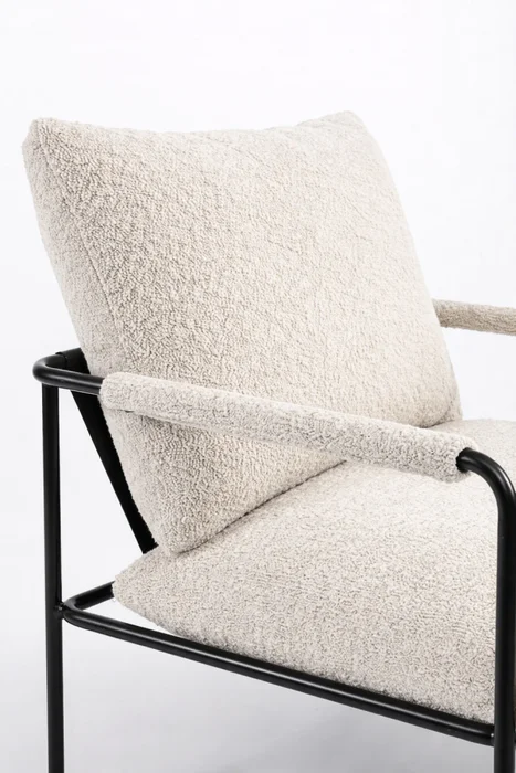 Butaca Dominique - Beige en Beige - Sillones y sofás, Uruguay | Indian, vista 2