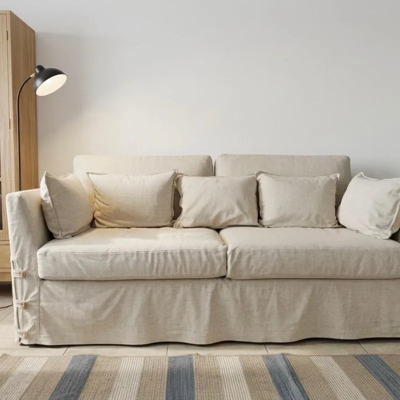 Sofá Trento En Bull O Tussor en Madera natural - Sillones y sofás, Uruguay | Marvic