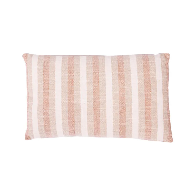 Almohadon Algodon Natural-beige Tres Rayas Beige en Beige - Textiles, Uruguay | Divino