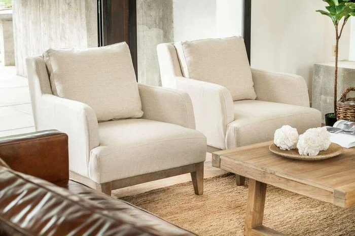 BERGERE DE LINO - LUSTRE NATURAL en Beige - Sillones y sofás, Uruguay | La Iberica, vista 6