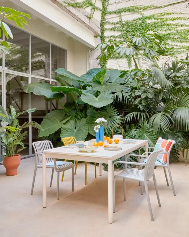 Silla de exterior Isabellini - gris claro en Gris - Sillas, Uruguay | Kavehome, vista 4