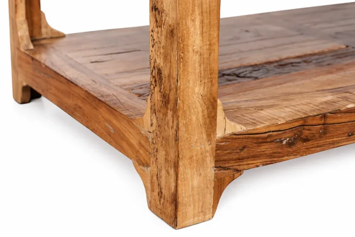M183 Mesa ratona 130x70x45 en Madera natural - Mesas de living, Uruguay | Victoriana, vista 2