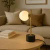 Portátil esfera y mármol E27 46cm en Blanco - Lámparas de mesa, Uruguay | Iluminica, vista 4 de 6