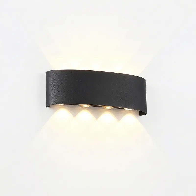 Aplique de Pared Orix LED en Negro - Iluminación, Uruguay | La Perla