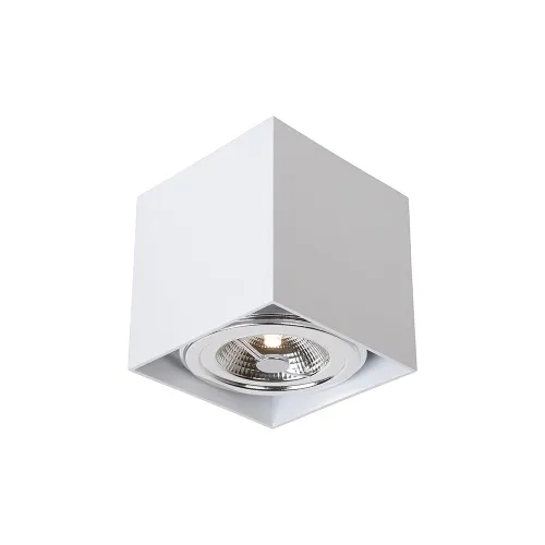 Downlight Lux Cuadrado AR111 Machado Blanco en Blanco - Lámparas colgantes, Uruguay | Serlux