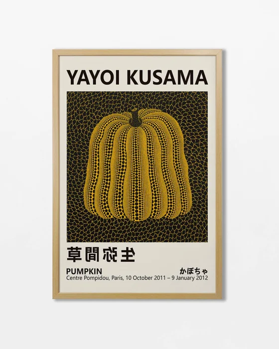 Yayoi Kusama - Pumpkin - Láminas, Uruguay | La Cuadrería