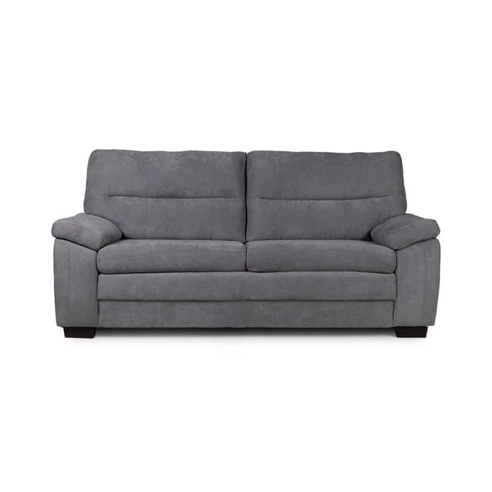 Sofá Adria (Outlet) - Tela Microfibra - 3 cuerpos - 9250 (Grafito) en Gris - Sillones y sofás, Uruguay | NYR, vista 2