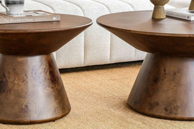 MESA ROOT - 60 X 42 CMS en Marrón - Mesas de living, Uruguay | La Iberica, vista 6