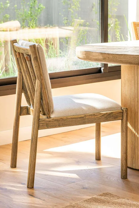 SILLA SAN FRANCISCO - FRESNO Y LINO en Beige - Sillas, Uruguay | La Iberica, vista 9