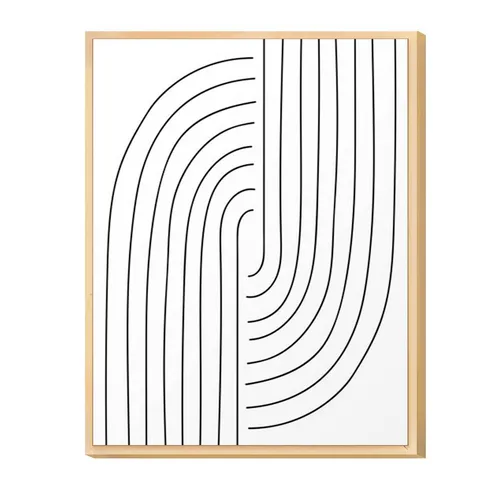 Cuadro / Lámina con marco 20x30CM Abstracto 20 - Decoración de pared, Uruguay | Alta Gracia Deco