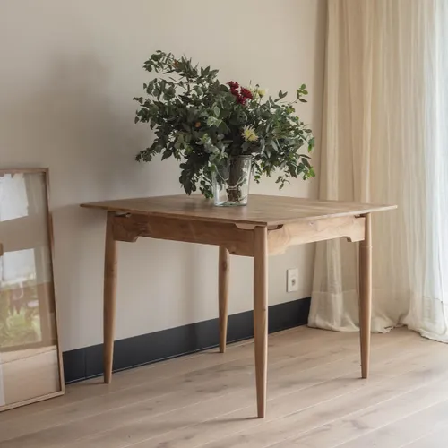 Mesa Munich 1x1 en Madera natural - Mesas de comedor, Uruguay | De Arcos