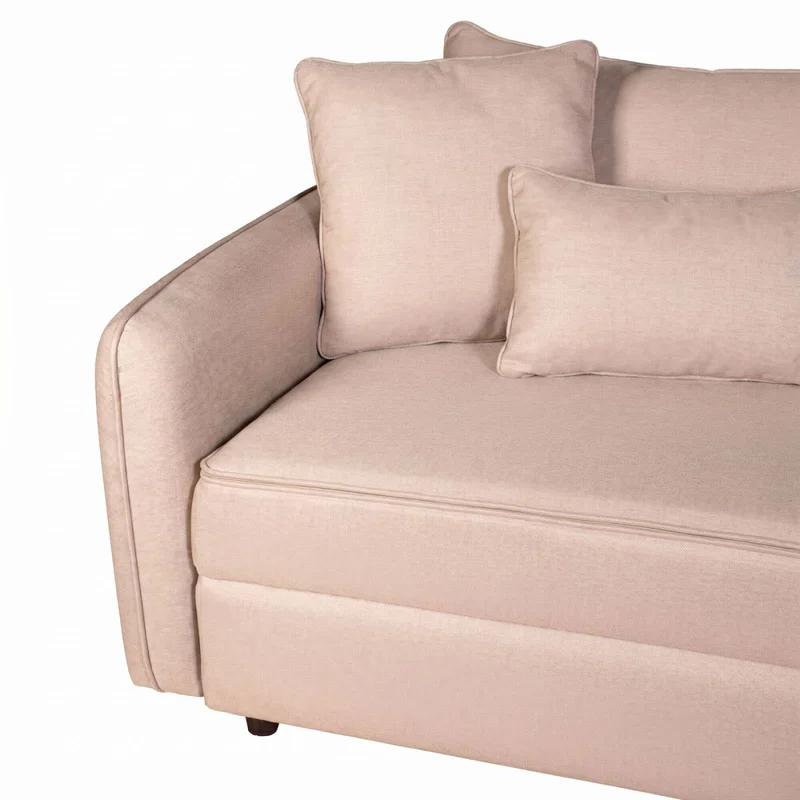 Sofá Cama Tela Natural-beige Arizona Beige en Beige - Sillones y sofás, Uruguay | Divino, vista 6