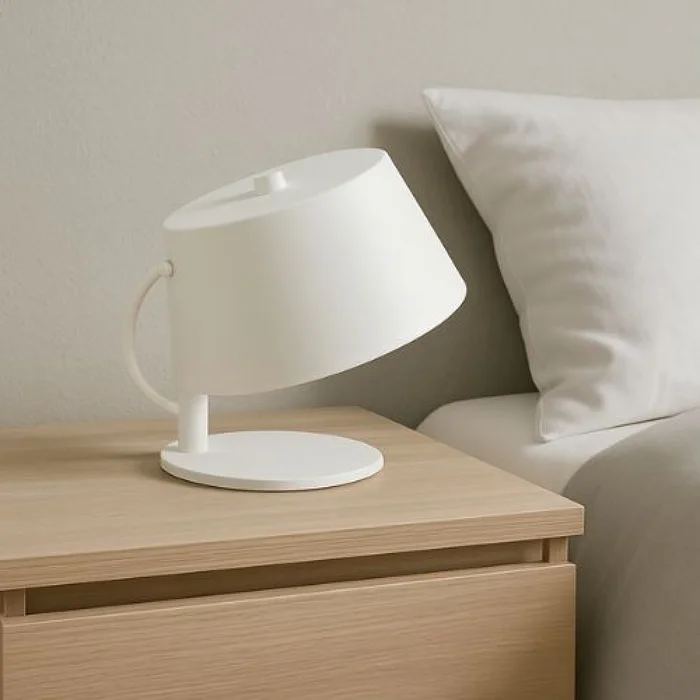 Lampara Decorativa Fedor Blanca en Negro - Lámparas colgantes, Uruguay | Serlux, vista 5