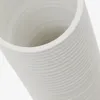 Jarrón Sibone de cerámica blanco - 11 cm en Blanco - Jarrones, Uruguay | Kavehome, vista 3 de 4