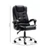 Silla de oficina OmniSeat en Negro - Escritorios y sillas de escritorio, Uruguay | La Cueva Muebles, vista 9 de 9