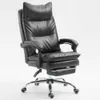 Sillón oficina LORD en Ecocuero en Negro - Escritorios y sillas de escritorio, Uruguay | Igoa, vista 1 de 5