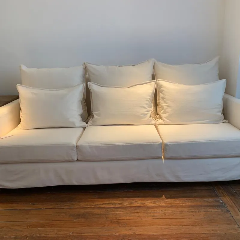 Sofa Berlin Enfundado en Blanco - Sillones y sofás, Uruguay | Marvic
