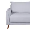 Sofá 3 Cuerpos Tela Gris Charlotte en Gris - Sillones y sofás, Uruguay | Divino, vista 5 de 6