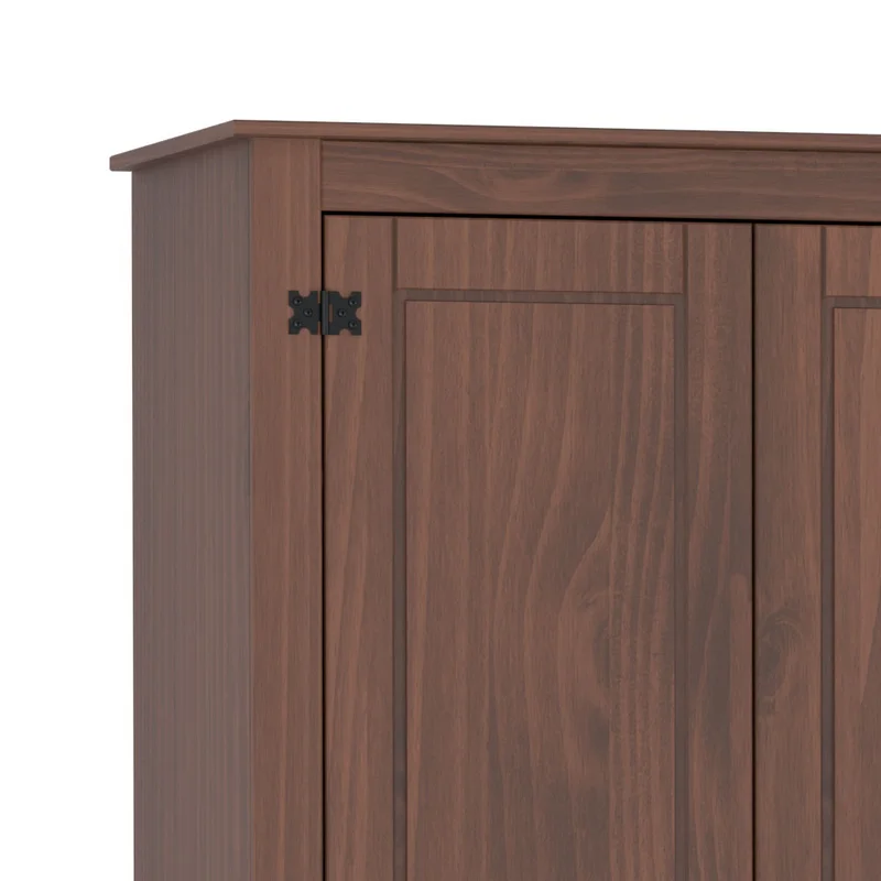 Placard Ropero Armario Linea Mexicana 4 Puertas Cajones en Marrón - Muebles, Uruguay | Soy Hogar, vista 3