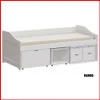 Cama juvenil tipo marinera – Floro CM 007 en Blanco - Dormitorio, Uruguay | Punto Unión, vista 1 de 6