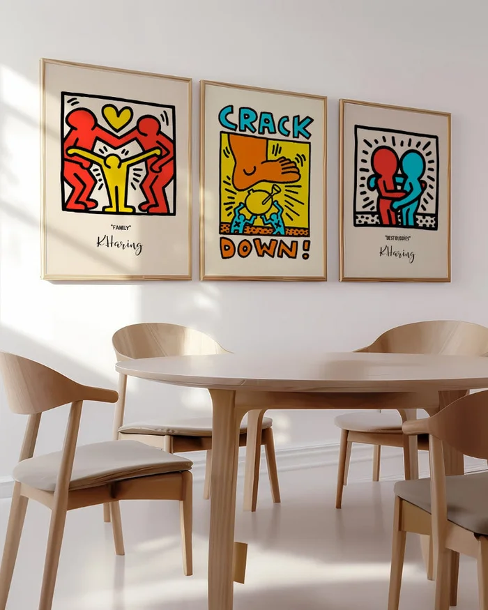 Keith Haring en Multicolor - Arte, Uruguay | La Cuadrería, vista 2