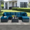 Juego de jardin Maui en Azul - Muebles para el exterior, Uruguay | La Cueva Muebles, vista 3 de 10