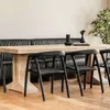 SILLON DE COMEDOR FERRARO - CUERO ITALIANO NEGRO - 1.53 MTS en Negro - Sillones y sofás, Uruguay | La Iberica, vista 12 de 18