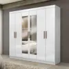 Ropero 6 Puertas Batientes 2 Cajones 100% Mdp - Roperos y placares, Uruguay | Muebles Express, vista 3 de 4