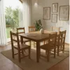 Juego de comedor 6 sillas Madera Maciza New Brazil - Mesas de comedor, Uruguay | Que Sal Muebleria, vista 5 de 5
