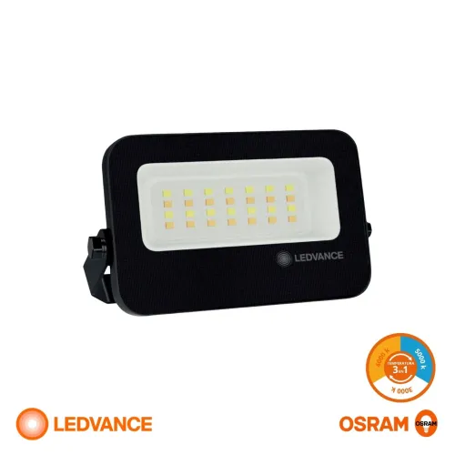 Foco LED LEDVANCE Compact IP66 10W CCT Negro en Negro - Lámparas colgantes, Uruguay | Unilux
