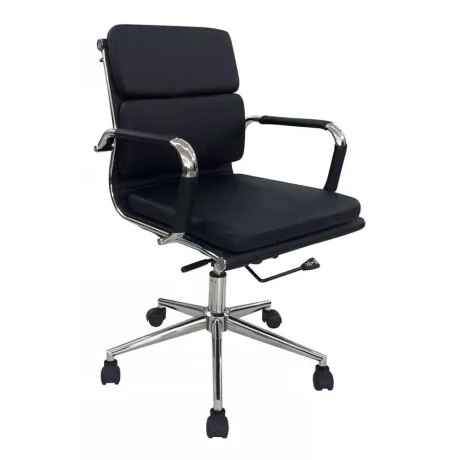 Silla de oficina Zaphiro en Negro - Sillas de escritorio, Uruguay | La Cueva Muebles, vista 10