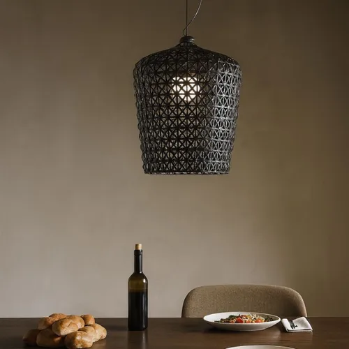LUMINARIA DE TECHO FAENA NEGRO Small - Lámparas de mesa, Uruguay | Viasono
