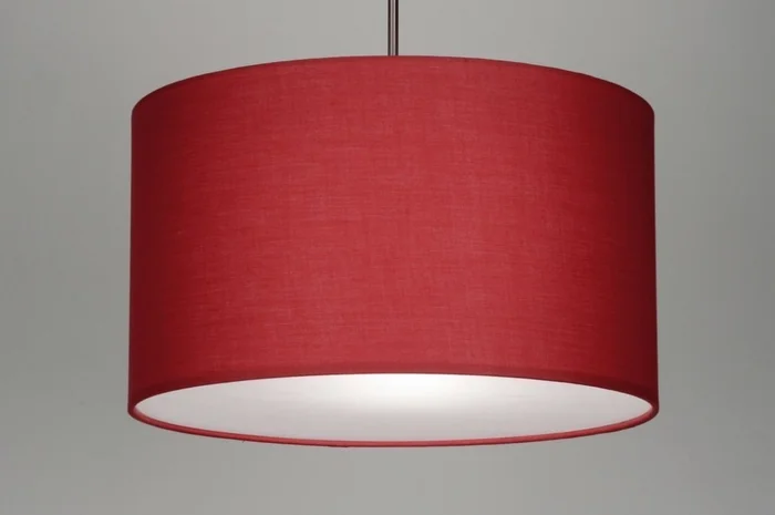 Colgante Simple en Rojo - Lámparas colgantes, Uruguay | La Perla