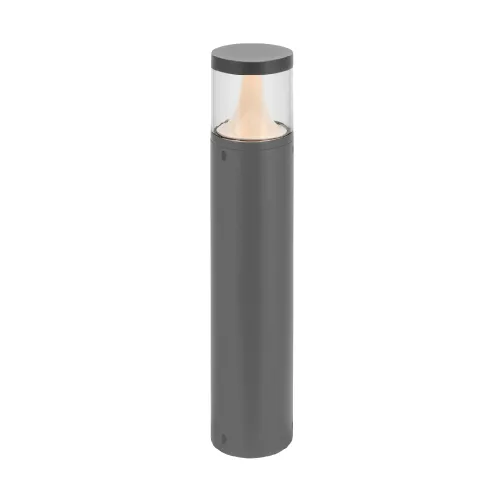 Luminaria Bolardo Exterior 9W Kane 80cm Gris Grafito en Gris - Lámparas de pie, Uruguay | Serlux