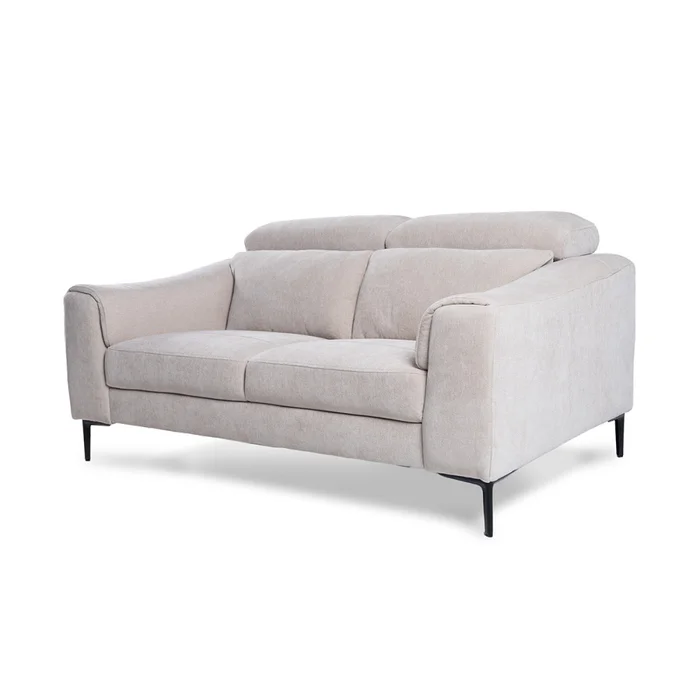 Sofá Hashtag - Tela Microfibra - 2 cuerpos - 6686-4 Beige en Beige - Sillones y sofás, Uruguay | Nyr, vista 5
