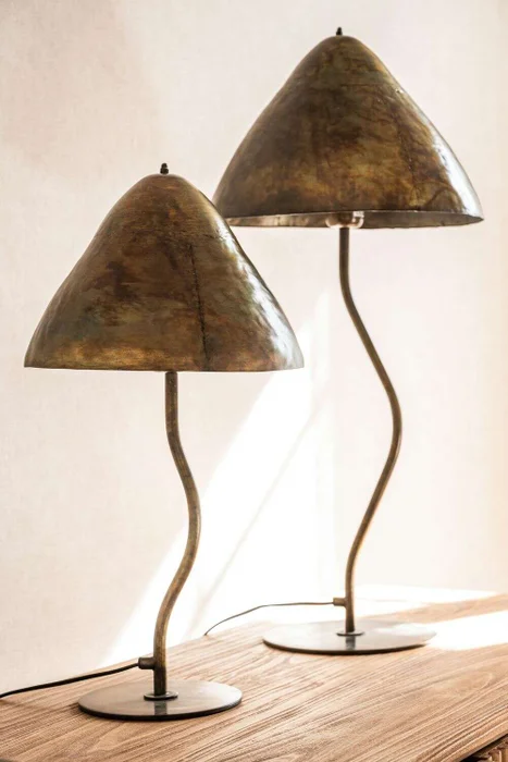 LAMPARA HONGO IRREGULAR ORGANIC BRONCE - ALTA en Cobre - Lámparas colgantes, Uruguay | La Iberica, vista 2