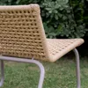 Butaca en cuerda náutica y aluminio en Beige - Butacas, banquetas y puffs, Uruguay | Entrecasa, vista 5 de 5