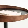 Mesa auxiliar Kaori Ø 46 cm en Marrón - Mesas de arrimo, Uruguay | Kavehome, vista 3 de 4
