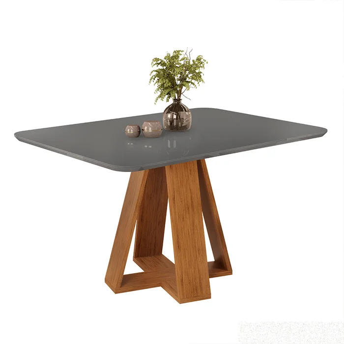 Mesa de Comedor Rectangular - Línea París - Blanco en Blanco - Mesas de comedor, Uruguay | Ecowood, vista 9