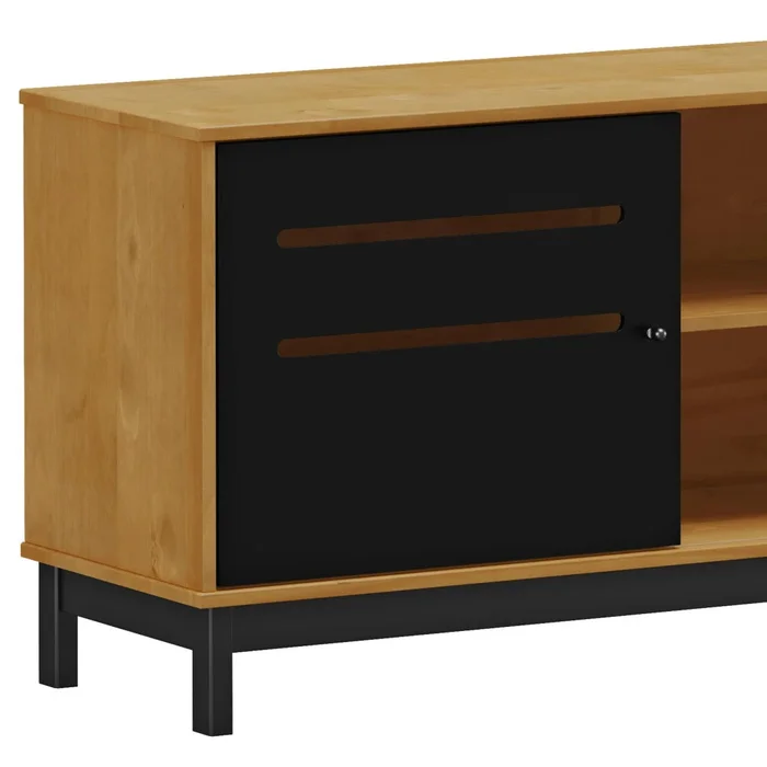 Rack puertas corredizas - Linea Loft en Multicolor - Muebles para TV, Uruguay | Ecowood, vista 4