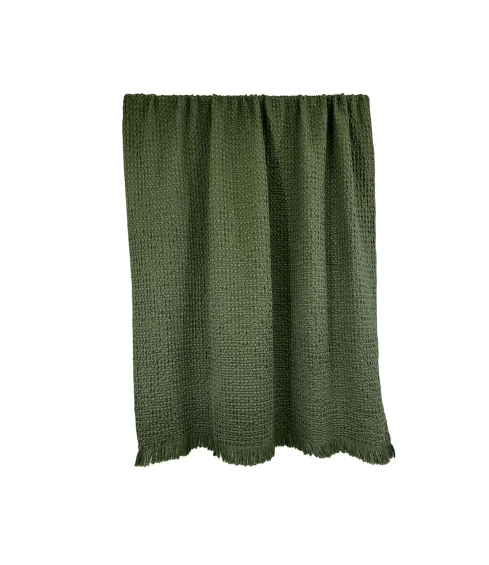THROW TEMPO en Verde oliva - Textiles, Uruguay | Masinfinito Casa, vista 2