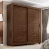 Ropero 2 Puertas Corredizas - Titanium - Oscuro en Marrón - Roperos y placares, Uruguay | Rústico Hogar, vista 3 de 5