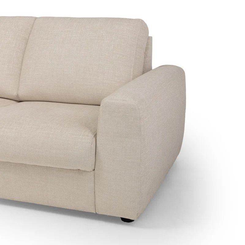 Sofá Juno - Tela Aquaclean - 2 cuerpos - A fabricar en Beige - Sillones y sofás, Uruguay | Nyr, vista 4