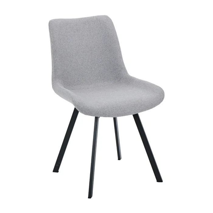 Silla Giratoria Telaio - Tela Rústica - W83 (Gris) en Gris - Butacas, banquetas y puffs, Uruguay | NYR